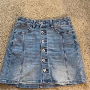 American Eagle jean skirt